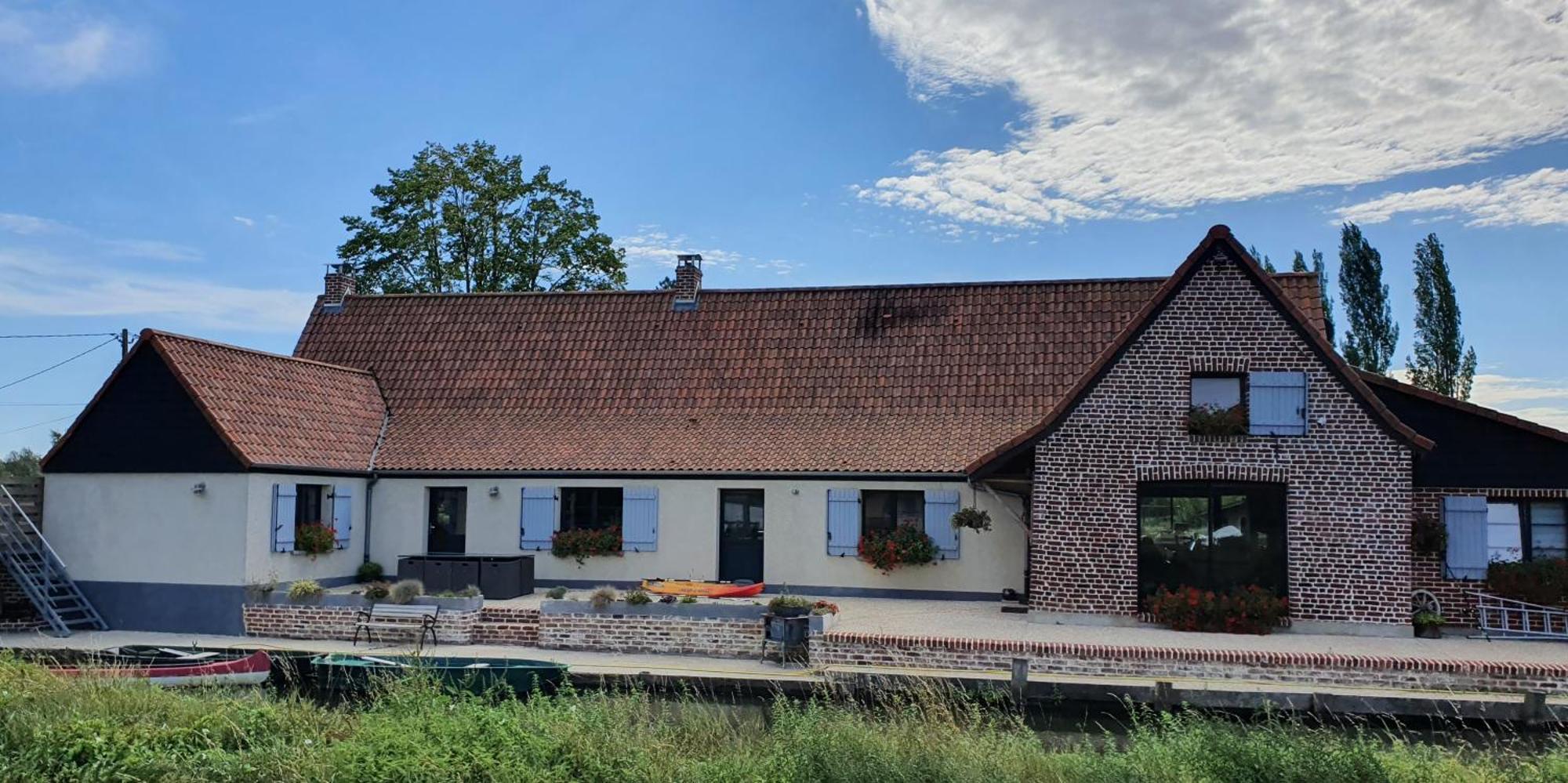 Au Chemin Du Paradis Gite De 10 Personnes 4 Etoiles Saint-Martin-Lez-Tatinghem Exterior foto